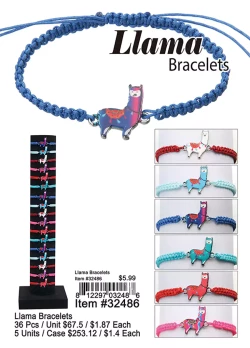 Llama Bracelets